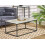 Beliani Coffee Table DELANO Marble/ Black 3