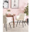 Beliani Set of 2 Dining Chairs JASMIN Velvet Light Beige 2
