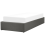 Beliani Ottoman Bed without Headboard DINAN Fabric Dark Grey 90 x 200 cm (EU Single) 5