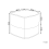 Beliani Pouffe KIRAMA Jute Yellow 3