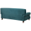 Beliani Sofa 2 Seater EIKE Velvet Teal 5