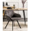 Beliani Set of 2 Dining Chairs MONEE Fabric Dark Grey 2