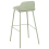 Beliani Set of 4 Bar Chairs MORA Light Green 6