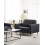 Beliani Armchair SAVALEN Leather Black 2