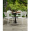 Beliani Set of 4 Garden Chairs OSTIA White 2