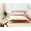 Beliani Bed Pine Wood BARRET 140 x 200 cm (EU Double) Brown 3