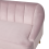 Beliani Sofa 3 Seater ALSVAG Velvet Pink 8