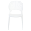 Beliani Set of 4 Garden Chairs OSTIA White 5