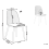 Beliani Set of 4 Dining Chairs EMORY White 3