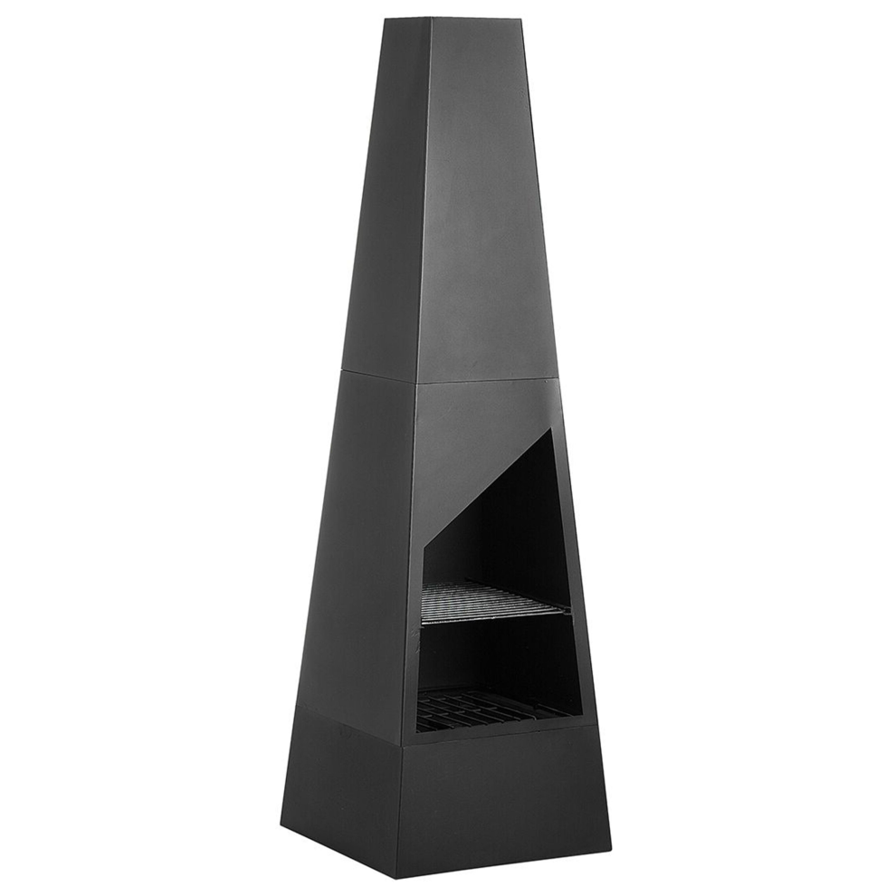 Grill Fire Pit YATE Metal Black