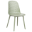Beliani Set of 4 Dining Chairs EMORY Light Green 5