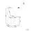 Beliani Set of 2 Dining Chairs CAMINO Fabric Light Grey 3