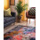 Beliani Rug MARDIN Multicolour 140 x 200 cm 2