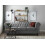 Beliani Sofa 3 Seater CHESTERFIELD Fabric Light Grey 2