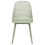 Beliani Set of 4 Dining Chairs EMORY Light Green 6