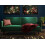 Beliani Sofa Bed 3 Seater SENJA Velvet Emerald Green 2