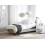Beliani Adjustable Bed Fabric DUKE 90 x 200 cm (EU Single) Beige 3