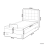 Beliani Adjustable Bed Fabric DUKE 90 x 200 cm (EU Single) Beige 4