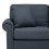 Beliani Sofa 3 Seater OTRA Fabric Dark Grey 6