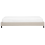 Beliani Bed without Headboard Fabric ROANNE 90 x 200 cm (EU Single) Beige 5