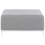 Beliani Ottoman ROVIGO Fabric Light Grey 4