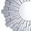 Beliani Wall Mirror VIRE 70 cm 70 cm Silver 4