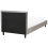 Beliani Bed Fabric FITOU 90 x 200 cm (EU Single) Light Grey 6