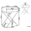 Beliani Side Table VIVY Glass Mirrored Silver 3