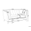 Beliani Sofa 2 Seater GAULA Velvet Grey 5