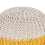 Beliani Pouffe CONRAD Cotton Yellow 4