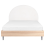 Beliani Bed Fabric MILLAY 140 x 200 cm (EU Double) Off-White 4