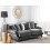 Beliani Sofa 2 Seater EIKE Velvet Grey 2