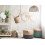 Beliani Pouffe KIRAMA Jute Dark Grey 2