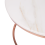 Beliani Coffee Table CORAL Rose Gold 2