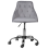 Beliani Desk Chair PARRISH Velvet Grey 4