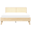 Beliani Bed Rattan MONPAZIER 160 x 200 cm (EU King Size) Light Brown 5