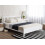 Beliani Bed Pine Wood MAYENNE 160 x 200 cm (EU King Size) White 4
