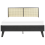 Beliani Bed Rattan MONPAZIER 140 x 200 cm (EU Double) Black 4