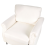 Beliani Armchair VIETAS Fabric White 2