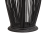 Beliani Lantern TAHITI Bamboo 72 cm Black 3
