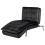 Beliani Chaise Longue LOIRET Velvet Black 4