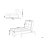 Beliani Chaise Longue LOIRET Velvet Light Brown 3