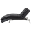 Beliani Chaise Longue LOIRET Velvet Black 5
