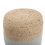 Beliani Pouffe DALAMA Jute Light Grey 2