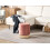 Beliani Pouffe YANKTON Velvet Pink 2