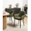 Beliani Set of 2 Dining Chairs ALDEN Boucle Dark Green 2