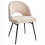 Beliani Set of 2 Dining Chairs ONAGA Boucle Beige 5