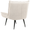 Beliani Armchair ALVESTA Fabric Light Beige 5