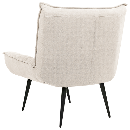 Beliani Armchair ALVESTA Fabric Light Beige 2