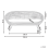 Beliani Garden Sofa 2 Seater MARATEA Rattan Natural 3